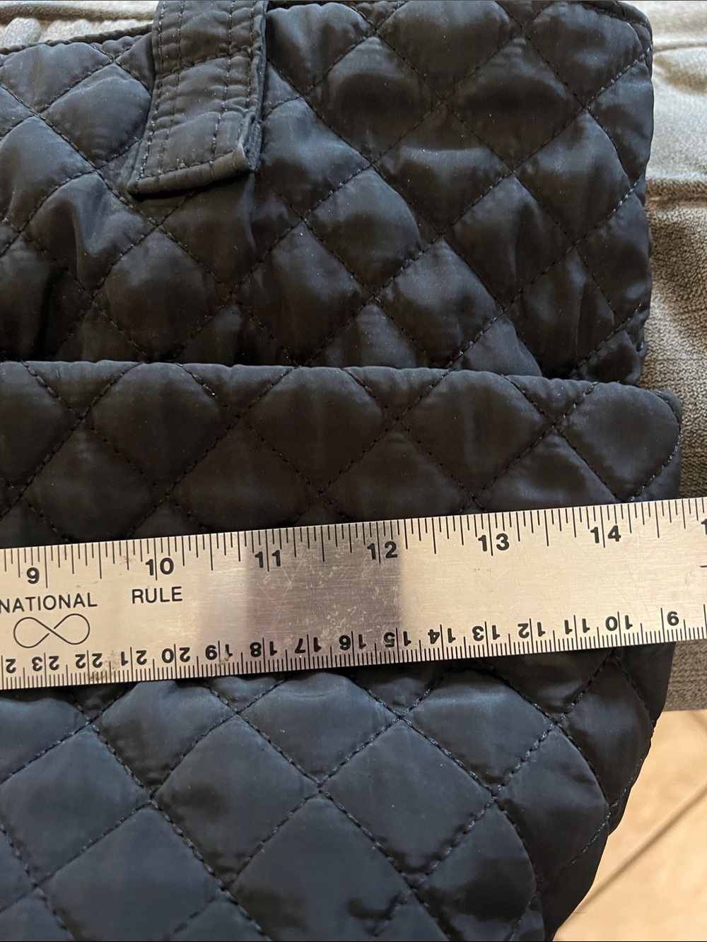 AB by Alexis Bendel Quilted Black Tote - Picture 4 of 7